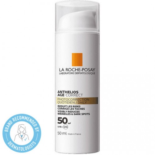 La Roche Posay Anthelios Age Correct SPF50 Phytocorrection Daily Light Cream, Αντηλιακή & Αντιγηραντική Κρέμα Προσώπου 50ml La Roche Posay Anthelios Age Correct SPF50 Phytocorrection Daily Light Cream, Αντηλιακή & Αντιγηραντική Κρέμα Προσώπου 50ml
