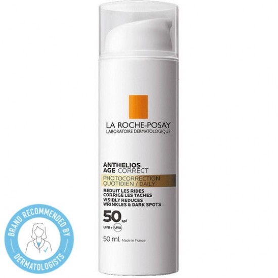 La Roche Posay Anthelios Age Correct SPF50 Phytocorrection Daily Light Cream, Αντηλιακή & Αντιγηραντική Κρέμα Προσώπου 50ml
