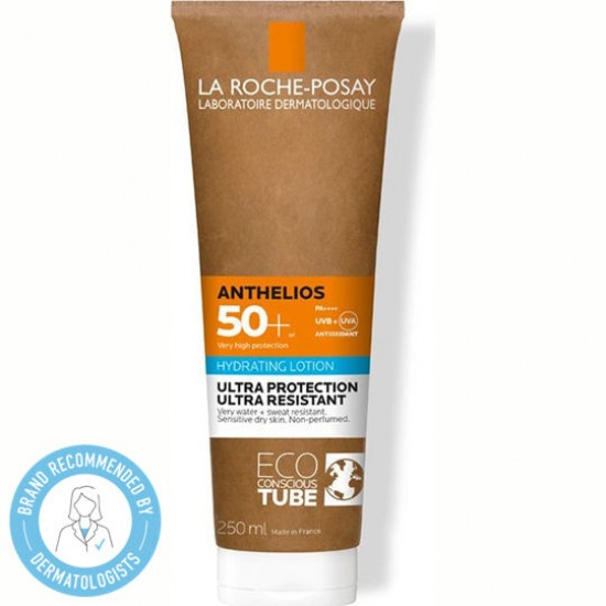 La Roche-Posay Anthelios Hydrating Lotion SPF50+, Αντηλιακό Γαλάκτωμα Σώματος σε Οικολογική Συσκευασία 250ml La Roche-Posay Anthelios Hydrating Lotion SPF50+, Αντηλιακό Γαλάκτωμα Σώματος σε Οικολογική Συσκευασία 250ml