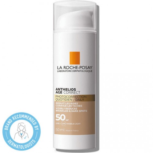 La Roche Posay Anthelios Age Correct CC Cream SPF50 Αντιγηραντική Αντηλιακή Κρέμα Προσώπου Με Χρώμα 50ml