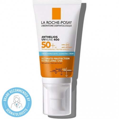 La Roche Posay Anthelios UVmune 400 Hydrating Cream SPF50+, Αντηλιακή Ενυδατική Κρέμα, Χωρίς Άρωμα 50ml La Roche Posay Anthelios UVmune 400 Hydrating Cream SPF50+, Αντηλιακή Ενυδατική Κρέμα, Χωρίς Άρωμα 50ml