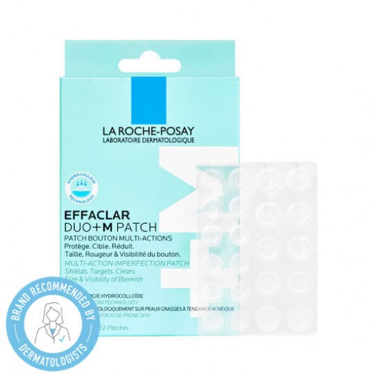 La Roche Posay Effaclar Duo+M Patch Αυτοκόλλητο Επίθεμα Πολλαπλών Δράσεων Κατά των Ατελειών 22τμχ