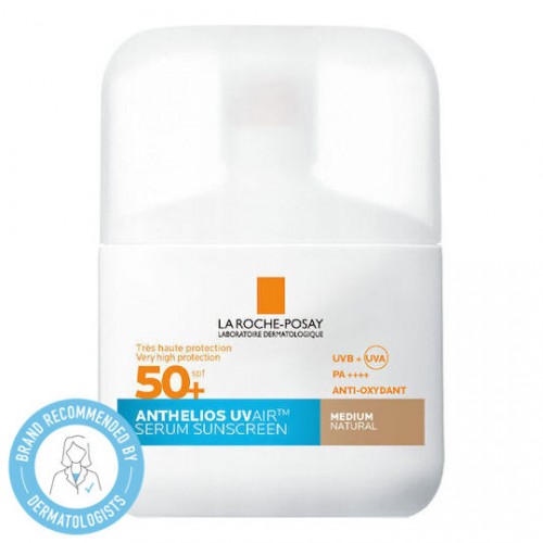 La Roche Posay Anthelios UV Air Αντηλιακός Ορός με Χρώμα Medium SPF50+ 50ml