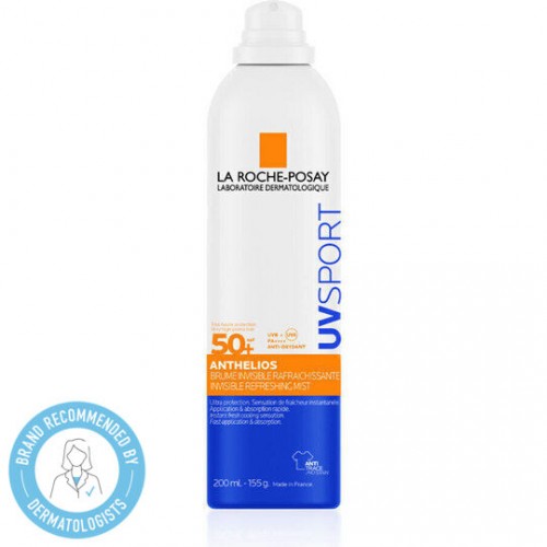 La Roche-Posay Anthelios UVSport Invisible Rerfreshing Mist Αντηλιακό με Αόρατο Τελείωμα SPF50+ 200ml La Roche-Posay Anthelios UVSport Invisible Rerfreshing Mist Αντηλιακό με Αόρατο Τελείωμα SPF50+ 200ml