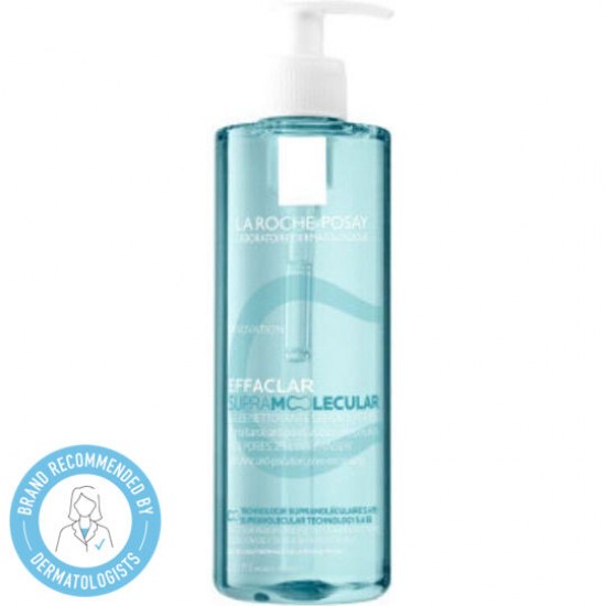La Roche Posay Effaclar Supramolecular Cleanser Gel Καθαριστικό Τζελ Κατά της Γυαλάδας & των Πόρων 400ml