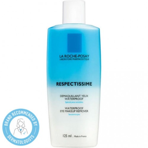 La Roche Posay Respectissime Waterproof Eye Make-Up Remover, Λoσιόν Καθαρισμού για Αδιάβροχου Μακιγιάζ Ματιών, 125ml La Roche Posay Respectissime Waterproof Eye Make-Up Remover, Λoσιόν Καθαρισμού για Αδιάβροχου Μακιγιάζ Ματιών, 125ml