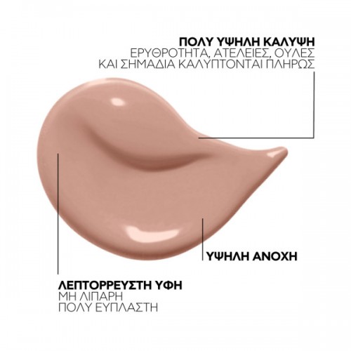 La Roche Posay Toleriane Full Coverage Corrective Fluid Foundation No.8 Για Άμεση, Πολύ Υψηλή Κάλυψη 30ml