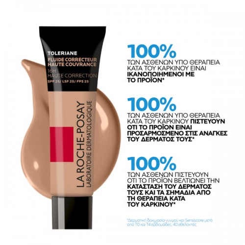La Roche Posay Toleriane Full Coverage Corrective Fluid Foundation No.9,5 Για Άμεση, Πολύ Υψηλή Κάλυψη 30ml