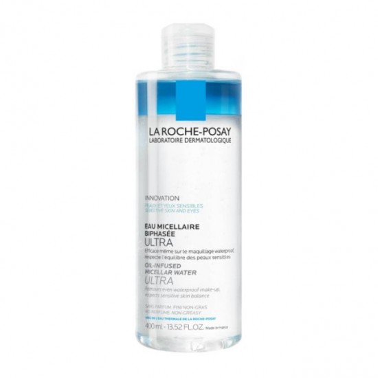 La Roche Posay Eau Micellaire Ultra Oil-Infused, Διφασικό Νερό Καθαρισμού 400ml 