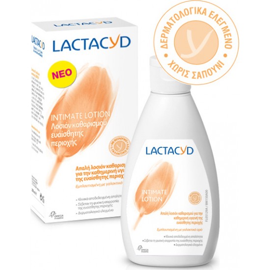 Lactacyd Καθαριστικό Ευαίσθητης Περιοχής 300ml Intimate Lotion