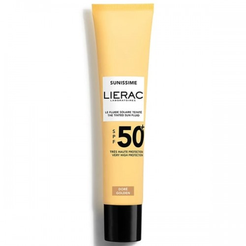 Lierac Sunissime Golden Λεπτόρευστο Αντηλιακό Προσώπου με Χρώμα Xρυσαφί SPF 50+ 40ml Lierac Sunissime Golden Λεπτόρευστο Αντηλιακό Προσώπου με Χρώμα Xρυσαφί SPF 50+ 40ml