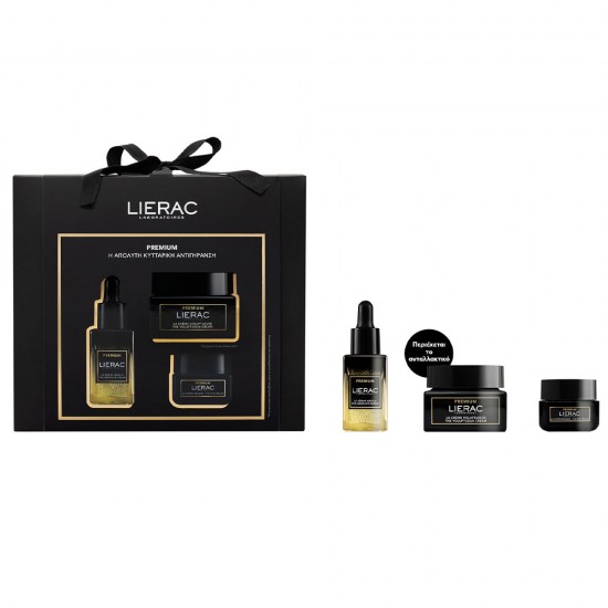 Lierac Premium Promo The Absolute Serum Ορός Που Διορθώνει Όλα Τα Σημάδια Γήρανσης 30ml & The Voluptueuse Cream, Κρέμα Προσώπου Ανταλλακτικό 50ml & The Eye Cream Κρέμα Ματιών 20ml