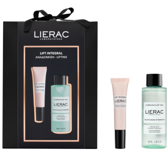 Lierac Promo Lift Integral The Eye Lift Care Ανορθωτική Κρέμα Ματιών 15ml & The Eye Make-up Remover Ντεμακιγιάζ Ματιών 100ml