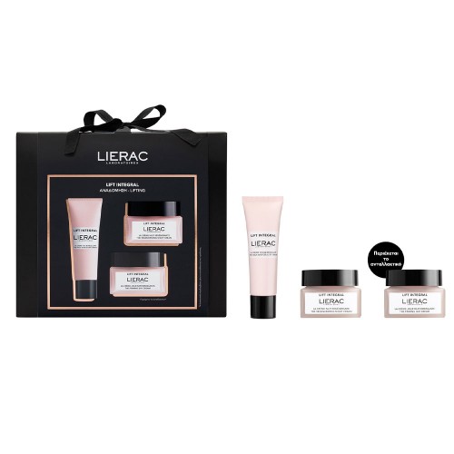 Lierac Promo Lift Integral Night Cream Αναδομητική Κρέμα Νύχτας 50ml & Lift Integral Firming Day Cream Refill Συσφιγκτική Κρέμα Ημέρας Ανταλλακτικό 50ml & The Neck & Décolleté Cream Συσφικτική Κρέμα για Λαιμό & Ντεκολτέ 50ml Lierac Promo Lift Integral Night Cream Αναδομητική Κρέμα Νύχτας 50ml & Lift Integral Firming Day Cream Refill Συσφιγκτική Κρέμα Ημέρας Ανταλλακτικό 50ml & The Neck & Décolleté Cream Συσφικτική Κρέμα για Λαιμό & Ντεκολτέ 50ml