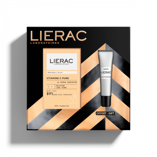 Lierac Promo Pure Vitamin C Concentrated Serum Συγκεντρωμένος Ορός Προσώπου 30 ml & Free Diopti Dark Circle Correction Fluid Λεπτόρρευστη Κρέμα Διόρθωσης Μαύρων Κύκλων 15ml Lierac Promo Pure Vitamin C Concentrated Serum Συγκεντρωμένος Ορός Προσώπου 30 ml & Free Diopti Dark Circle Correction Fluid Λεπτόρρευστη Κρέμα Διόρθωσης Μαύρων Κύκλων 15ml