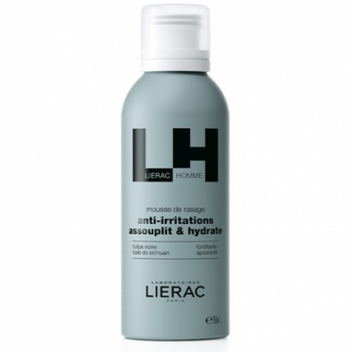 Lierac Homme Anti-Irritations Assouplit & Hydrate, Αφρός Ξυρίσματος 150ml Lierac Homme Anti-Irritations Assouplit & Hydrate, Αφρός Ξυρίσματος 150ml
