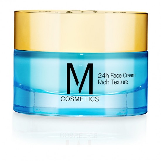 M Cosmetics 24h Face Cream Rich Texture,Αντιρυτιδική & Συσφικτική Δράση, Πλούσιας Υφής 50ml