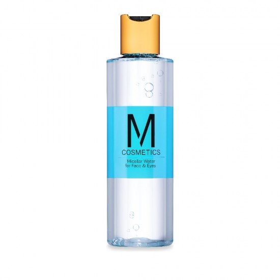 M Cosmetics Micellar Water for Face & Eyes, Νερό Καθαρισμού για Πρόσωπο & Μάτια 200ml