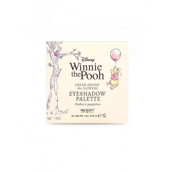 Mad Beauty Winnie the Pooh Eyeshadow Palette 16 x 1.5g