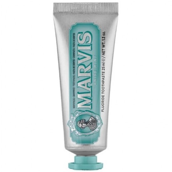 Marvis Anise Mint, Οδοντόκρεμα με Αστεροειδή Γλυκάνισο & Μέντα 25ml Marvis Anise Mint, Οδοντόκρεμα με Αστεροειδή Γλυκάνισο & Μέντα 25ml