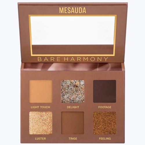 Mesauda Bare Harmony 203 Παλέτα Σκιών Cool Bronze 6x1gr