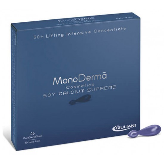 Monoderma Soy Calcium Supreme, Εντατικός Επανορθωτικός Ορός σε Mονοδόσεις, 28 amps