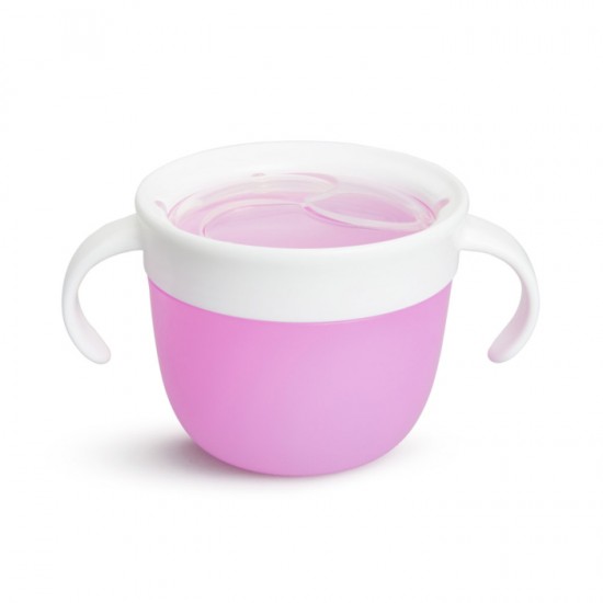 Munchkin Snack Catcher, Παιδικό Κύπελλο για Σνακ, Χρώμα Μωβ 266ml