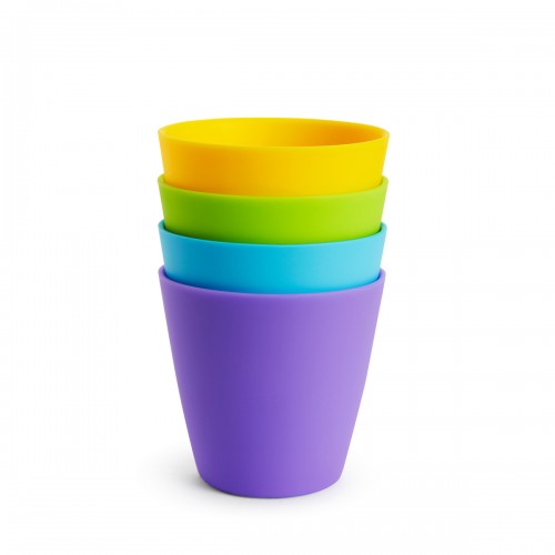 Munchkin Modern Multi Cups 18m+ Χρωματιστά Ποτήρια 4 Τεμάχια