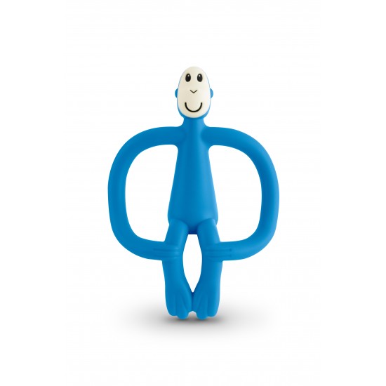 Matchstick Monkey Teething Toy and Gel Applicator Blue