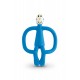 Matchstick Monkey Teething Toy and Gel Applicator Blue