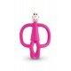 Matchstick Monkey Teething Toy and Gel Applicator Pink Matchstick Monkey Teething Toy and Gel Applicator Pink