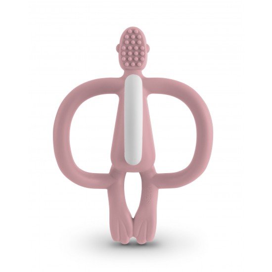 Matchstick Monkey Teething Toy and Gel Applicator Ροζ Matchstick Monkey Teething Toy and Gel Applicator Ροζ