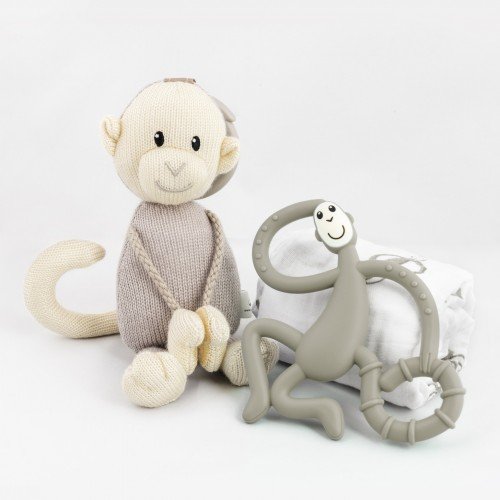 Matchstick Monkey Gift Box Set Grey