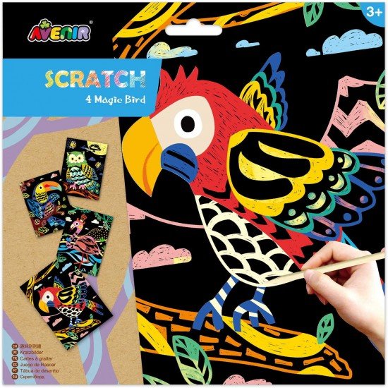 Avenir Scratch 4 Magic Bird 4 Εικόνες & Ειδικό Ξυλάκι