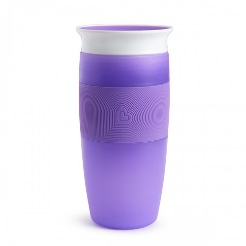 Munchkin Tall Miracle Sippy Cup 18m+ Μωβ Χρώμα 414ml