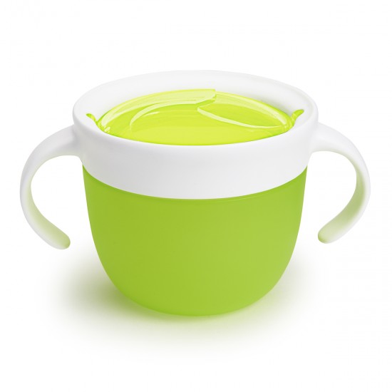 Munchkin Snack Catcher, Παιδικό Κύπελλο για Σνακ, Χρώμα Πράσινο 266ml