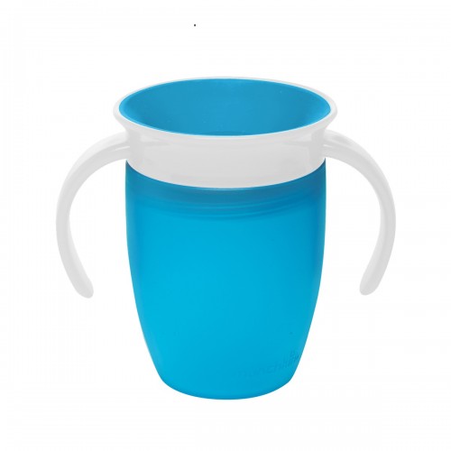 Munchkin Miracle 360° Trainer Cup, Παιδικό Ποτηράκι με Χερούλια, Χρώμα Μπλε 207ml