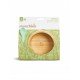 Munchkin Bambou Suction Bowl and Spoon 6m+, Οικολογικό Πιάτο από Μπαμπού & Κουταλάκι Σιλικόνης, Χρώμα Γαλάζιο