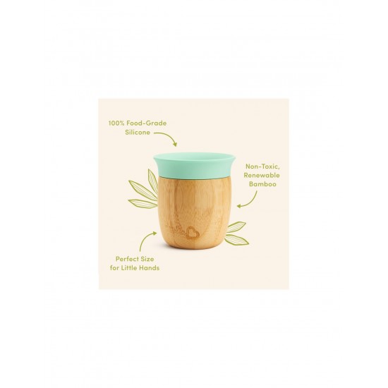 Munchkin Bambou Open Cup 6m+, Οικολογικό Κύπελλο από Μπαμπού 150ml Munchkin Bambou Open Cup 6m+, Οικολογικό Κύπελλο από Μπαμπού 150ml