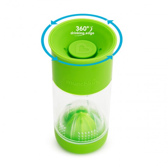 Munchkin Miracle 360° Fruit Infuser Πράσινο Χρώμα 414ml