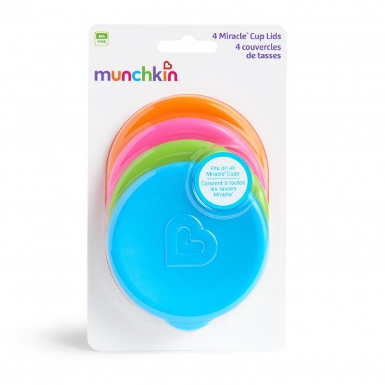 Munchkin 4 Miracle Cup Lids, Καπάκια για τα ποτήρια 4 Τεμάχια Munchkin 4 Miracle Cup Lids, Καπάκια για τα ποτήρια 4 Τεμάχια