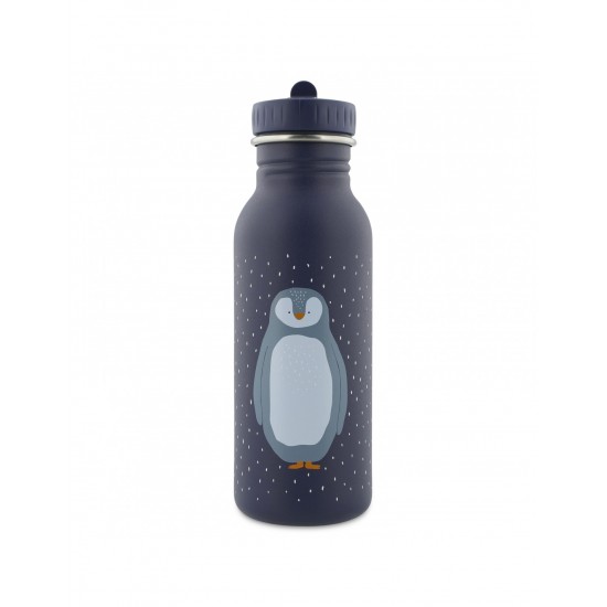 Trixie Water Drinking Bottle, Mr Penguin Blue 500ml