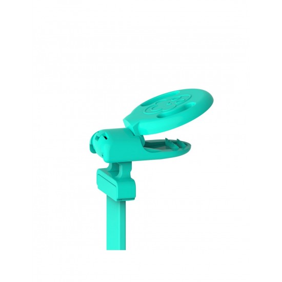 Matchstick Monkey Soother Clips, Colour Green & Cool Grey 2 Τεμάχια