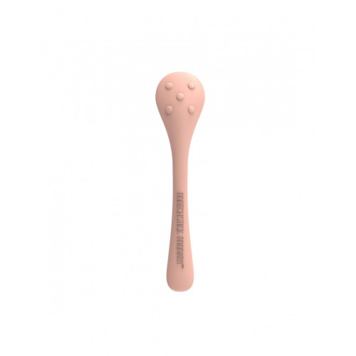 Matchstick Monkey Feeding Spoons 12m+ Κουταλάκια Ταΐσματος, Χρώμα Ροζ Σομόν 2 Τεμάχια 