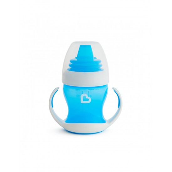 Munchkin Gentle First Cup 4m+ Εκπαιδευτικό Κύπελλο, Χρώμα Μπλε 118ml Munchkin Gentle First Cup 4m+ Εκπαιδευτικό Κύπελλο, Χρώμα Μπλε 118ml