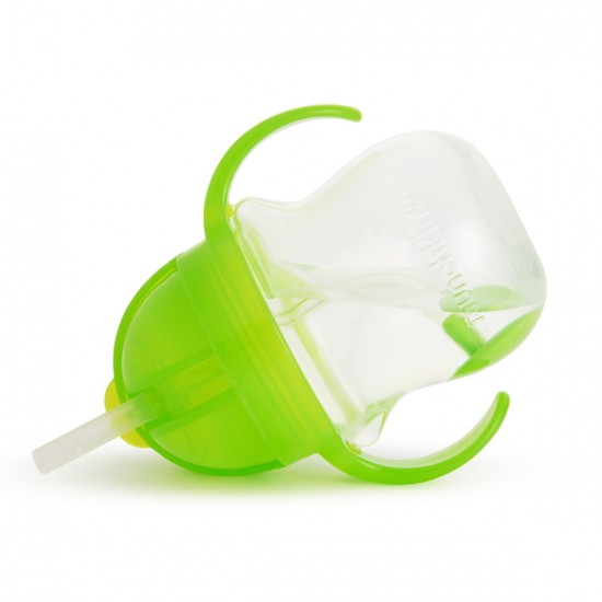 Munchkin Tip & Sip Straw Cup Ποτήρι με Καλαμάκι 6m+, Χρώμα Πράσινο, 207ml Munchkin Tip & Sip Straw Cup Ποτήρι με Καλαμάκι 6m+, Χρώμα Πράσινο, 207ml