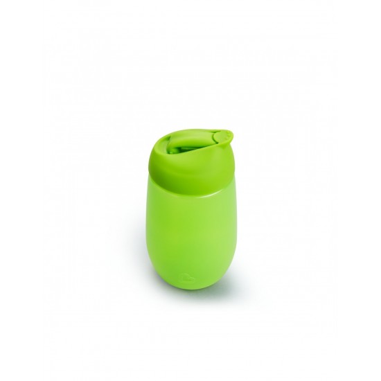 Munchkin Simple Clean Straw Cup 12m+, Κύπελλο με Καλαμάκι, Χρώμα Πράσινο 296ml 