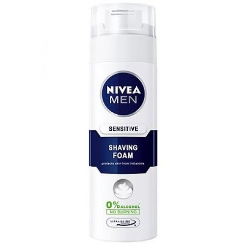 Nivea Αφρός Ξυρίσματος Sensitive 250ml Nivea Αφρός Ξυρίσματος Sensitive 250ml