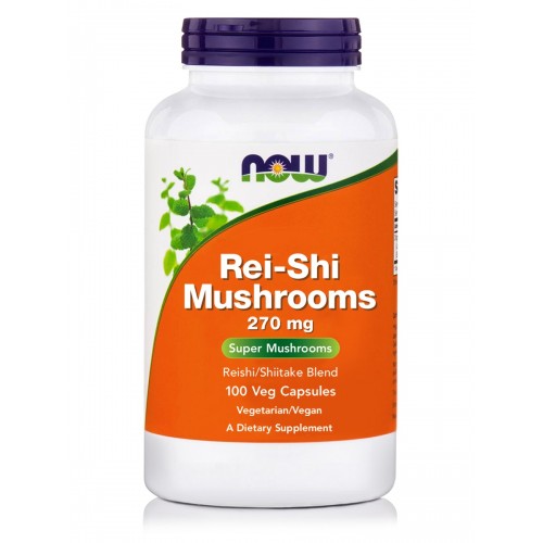 Now Foods Rei-Shi Mushrooms 270mg, Συμπλήρωμα Διατροφής 100 Κάψουλες Now Foods Rei-Shi Mushrooms 270mg, Συμπλήρωμα Διατροφής 100 Κάψουλες