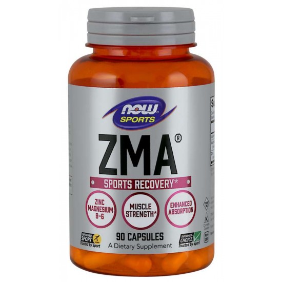 Now Foods ZMA 800mg, Συμπλήρωμα Διατροφής 90 Μαλακές Κάψουλες